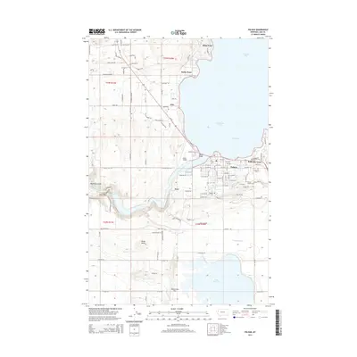 2014 Map of Polson, 2014 Print