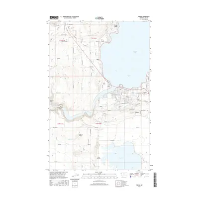2017 Map of Polson, 2017 Print