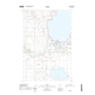 2020 Map of Polson, 2020 Print