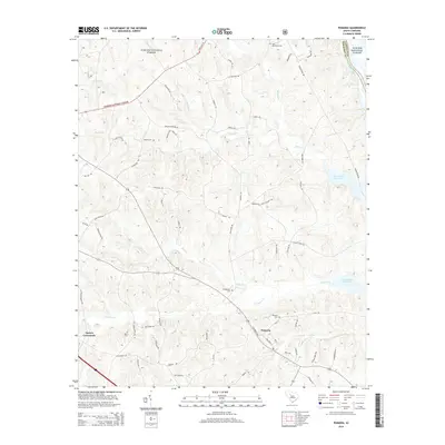 2014 Map of Pomaria, 2014 Print
