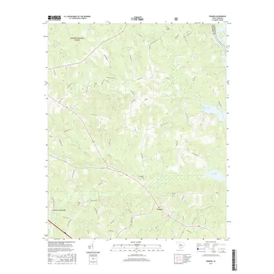 2017 Map of Pomaria, 2017 Print