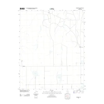 2012 Map of Pomeroy, 2012 Print
