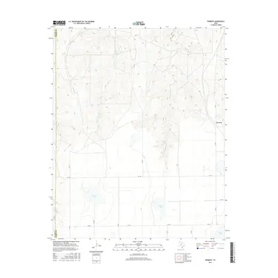2016 Map of Pomeroy, 2016 Print