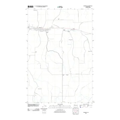 2011 Map of Pomeroy, 2011 Print