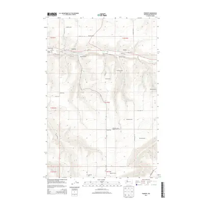 2013 Map of Pomeroy, 2013 Print