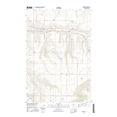 2017 Map of Pomeroy, 2017 Print