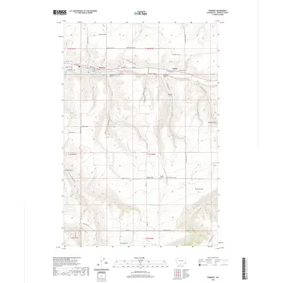 2020 Map of Pomeroy, 2020 Print