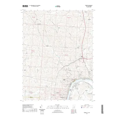 2019 Map of Pomeroy, 2019 Print