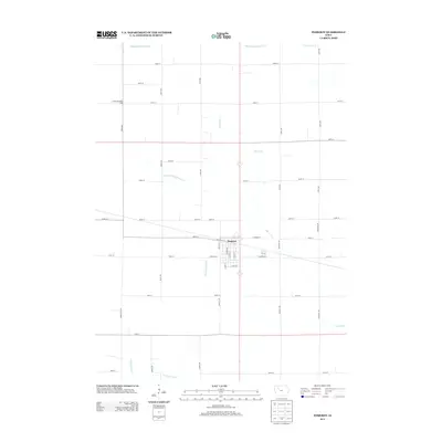 2013 Map of Pomeroy, 2013 Print