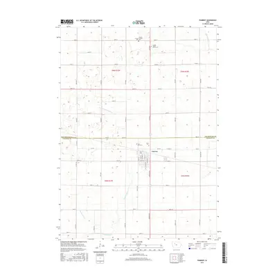 2015 Map of Pomeroy, 2015 Print