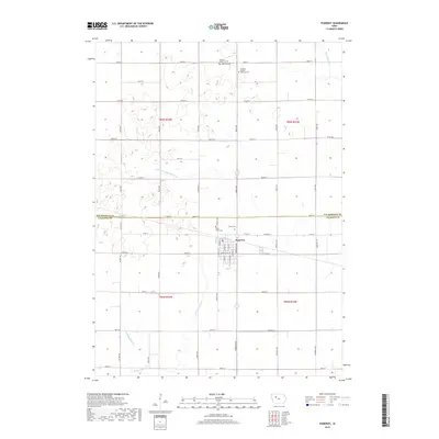 2018 Map of Pomeroy, 2018 Print