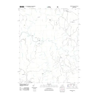 2011 Map of Pomeroyton, 2011 Print