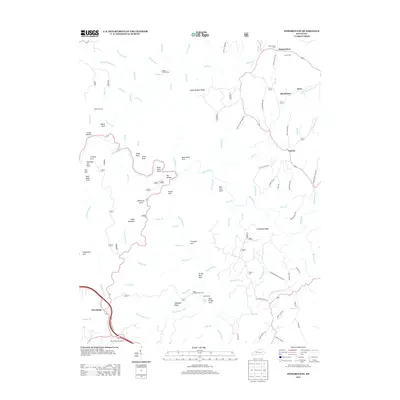 2013 Map of Pomeroyton, 2013 Print