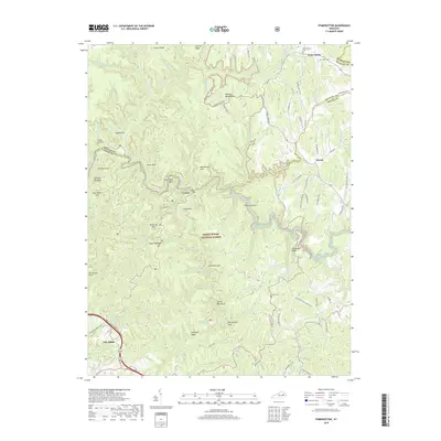 2019 Map of Pomeroyton, 2019 Print