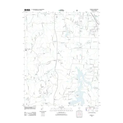 2012 Map of Pomona, 2012 Print
