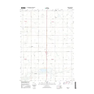 2017 Map of Pompeii, 2017 Print