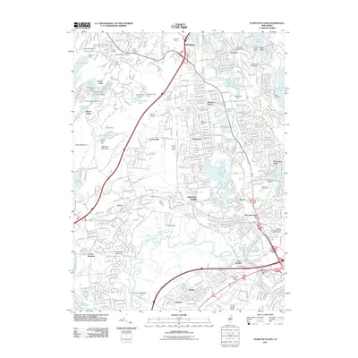 2011 Map of Pompton Plains, 2011 Print