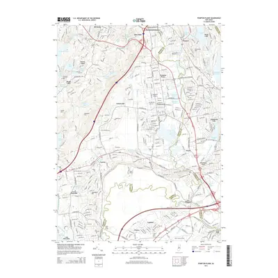 2014 Map of Pompton Plains, 2014 Print