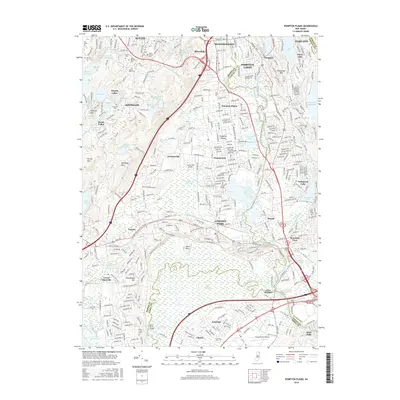 2016 Map of Pompton Plains, 2016 Print