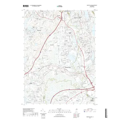 2019 Map of Pompton Plains, 2019 Print