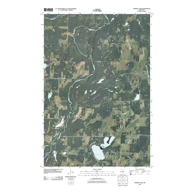 2010 Map of Pomroy Lake, 2010 Print