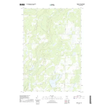 2019 Map of Pomroy Lake, 2019 Print