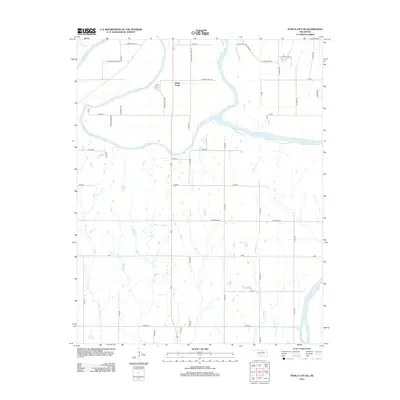 2012 Map of Ponca City SE, 2012 Print