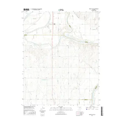 2016 Map of Ponca City SE, 2016 Print