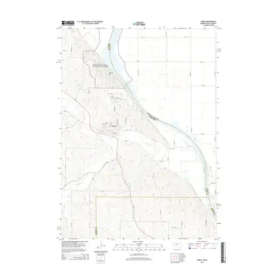 2014 Map of Ponca, 2014 Print
