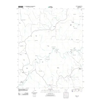 2011 Map of Ponca, 2011 Print