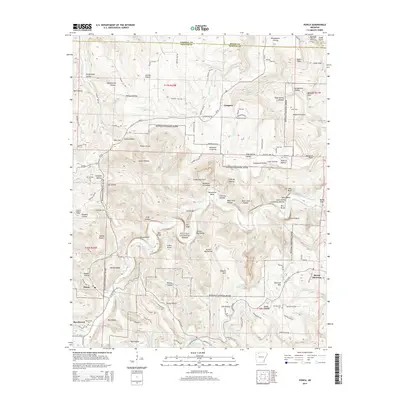 2014 Map of Ponca, 2014 Print