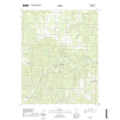 2020 Map of Ponca, 2020 Print