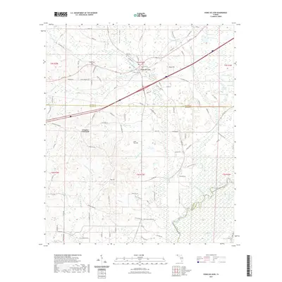 2021 Map of Ponce de Leon, 2021 Print