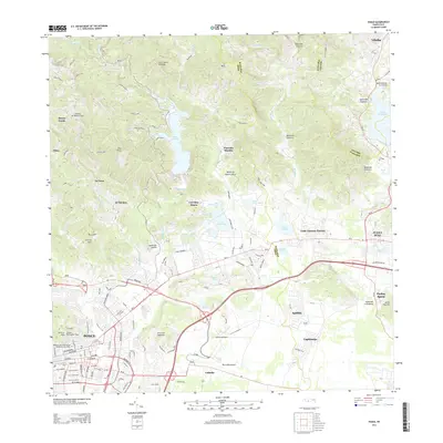 2013 Map of Ponce, 2013 Print