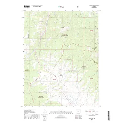 2019 Map of Poncha Pass, 2019 Print
