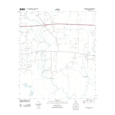 2012 Map of Ponchatoula NE, 2012 Print