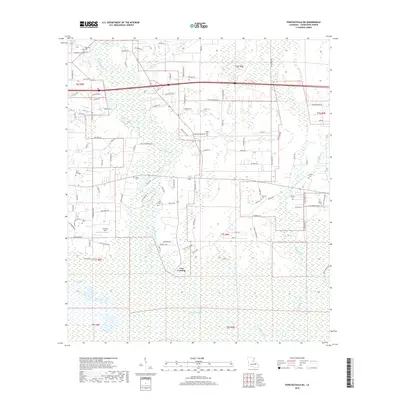 2018 Map of Ponchatoula NE, 2018 Print