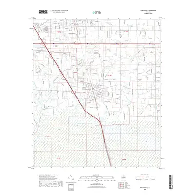 2018 Map of Ponchatoula, 2018 Print