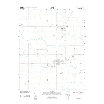 2012 Map of Pond Creek, 2012 Print