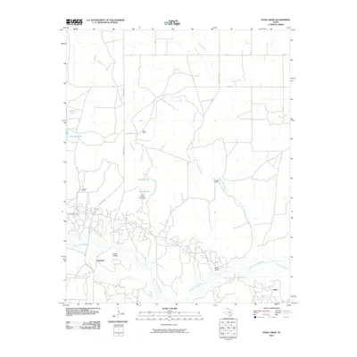 2010 Map of Pond Creek, 2010 Print