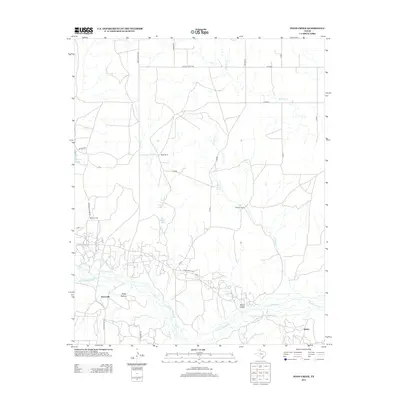 2012 Map of Pond Creek, 2012 Print