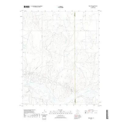 2019 Map of Pond Creek, 2019 Print