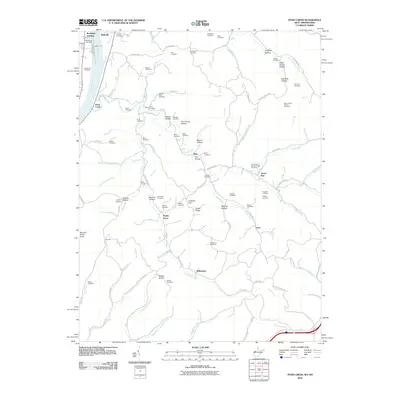 2010 Map of Pond Creek, 2010 Print
