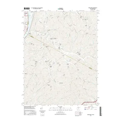 2016 Map of Pond Creek, 2016 Print