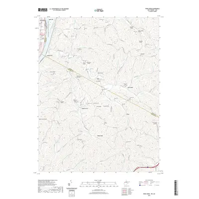 2019 Map of Pond Creek, 2019 Print