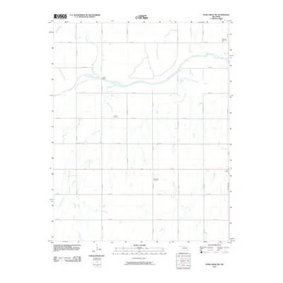 2010 Map of Pond Creek NW, 2010 Print