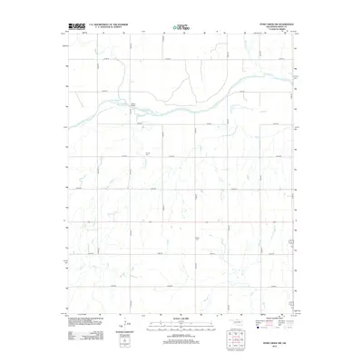 2012 Map of Pond Creek NW, 2012 Print