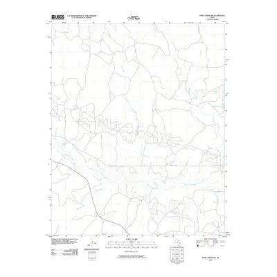2010 Map of Pond Creek NW, 2010 Print
