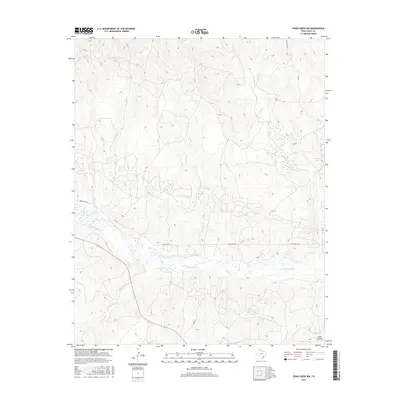 2016 Map of Pond Creek NW, 2016 Print
