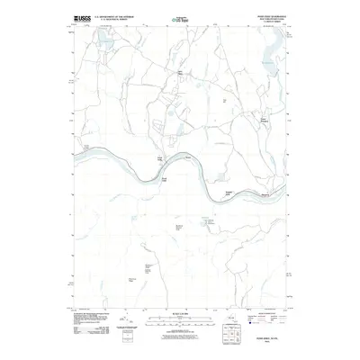 2010 Map of Pond Eddy, 2010 Print